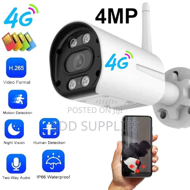 Bullet 4g Sim Card + Net Security Camera Indoor Outdoor · Photo 2