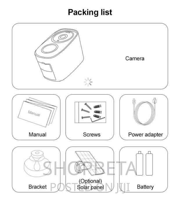 2024 Solar Wireless Camera CCTV photo 6