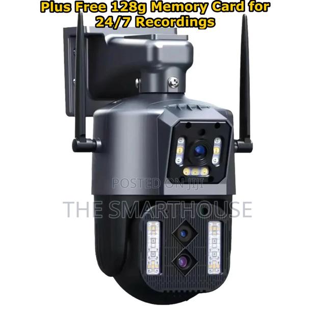 Smart Triple-Lens CCTV Camera photo 2