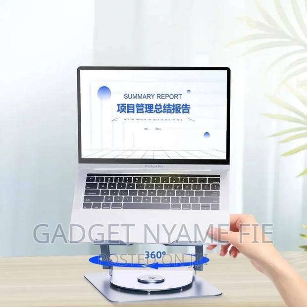 Adjustable Laptop Stand With Cooling Fan · Photo 2