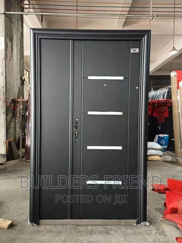 New Smooth One Half Standard Steel Security Door+Handle · Photo 2