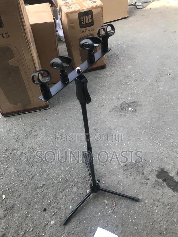 JAC T Bar – Four Mic Holder – Holds Four Microphones · Photo 4