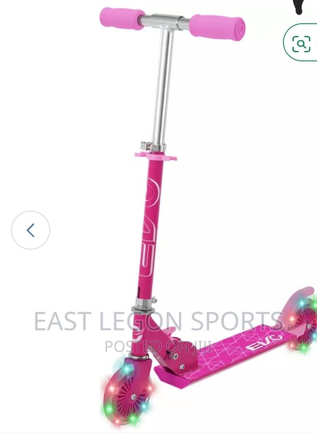 Flash Light Uk Scooter Kids Push Wheeler Bike All Colours photo 2