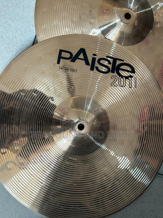 Paiste 201 Bronze Set With Splash · Photo 4