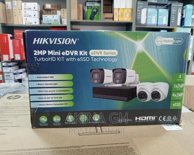 Hikvision Complete 4ch Color CCTV Camera Kit · Photo 3