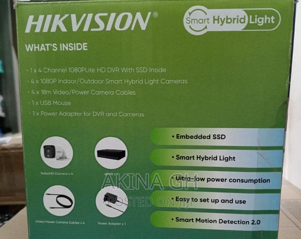 Hikvision Complete 4ch Color CCTV Camera Kit · Photo 4