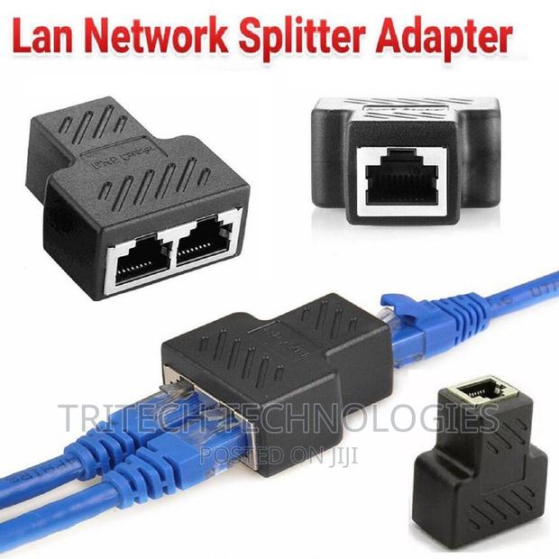 RJ45 Ethernet Lan Network Splitter 1 TO 2 DOUBLE Adapter · Photo 4