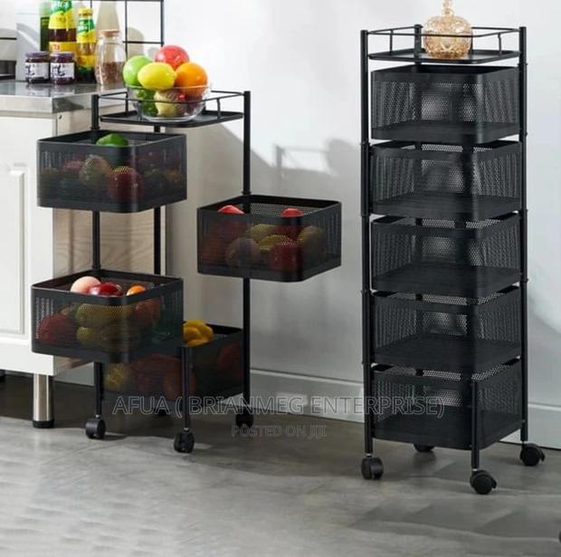 4tier and 5tier Vegetables Storage Racks · Photo 3