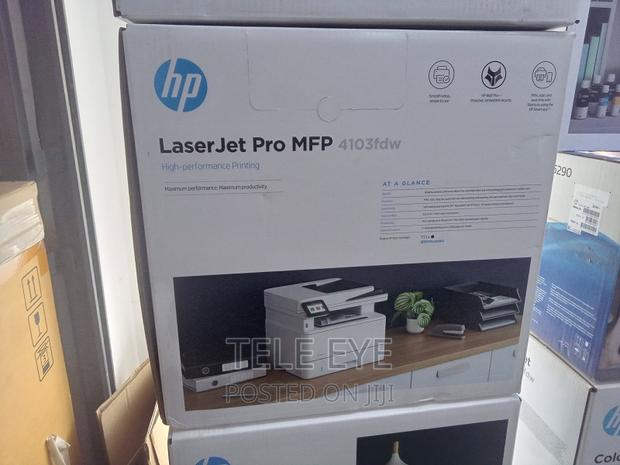 HP Laserjet Promfp M4103fdw Duplex All-in-One Printer · Photo 2