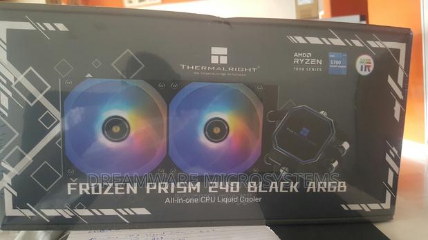 Frozen Prism 240 Black Argb Cpu Cooler · Photo 4