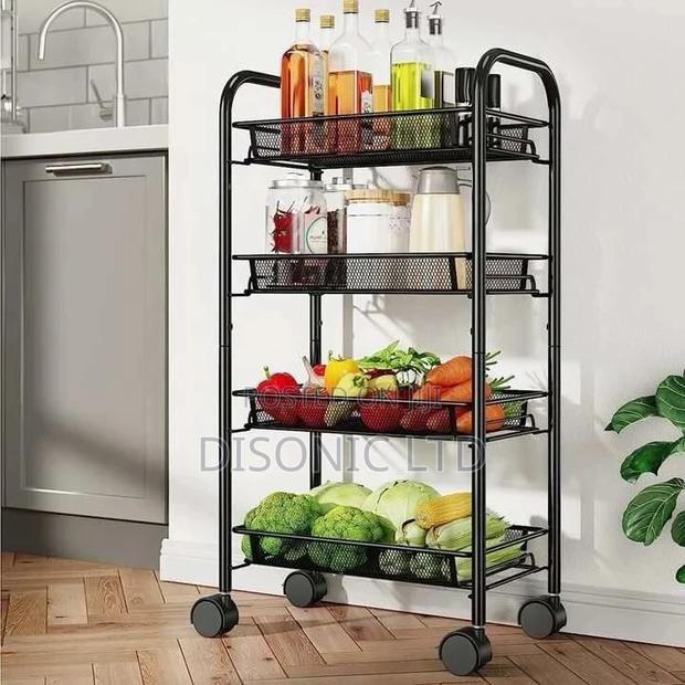 4 Tier Kitchen Trolley or Vegetable Rack · Photo 3