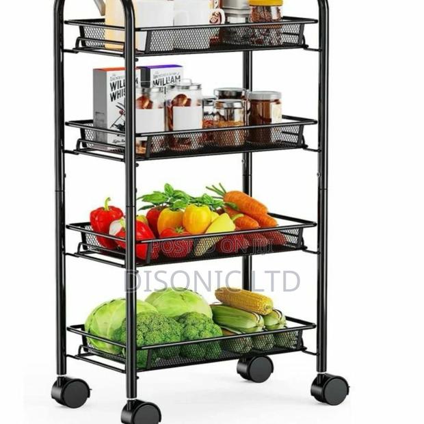 4 Tier Kitchen Trolley or Vegetable Rack · Photo 4