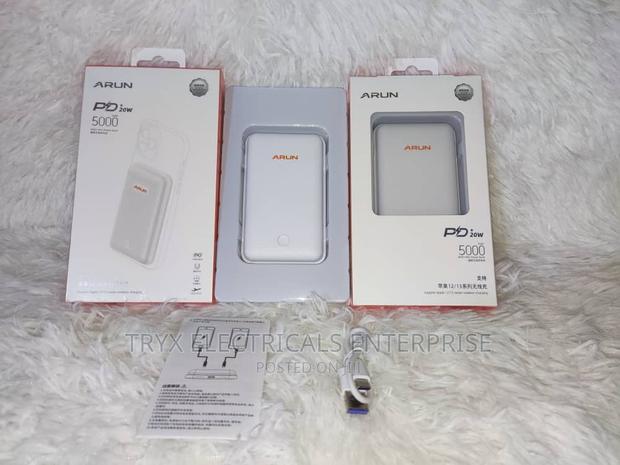 5,000mah Wireless Power Bank Arun Wx01 (White) · Photo 4