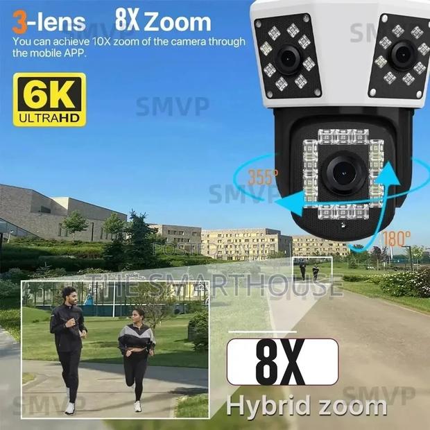 Smart Triple Lens CCTV Camera (Plus Free 128G Memory Card) photo 6