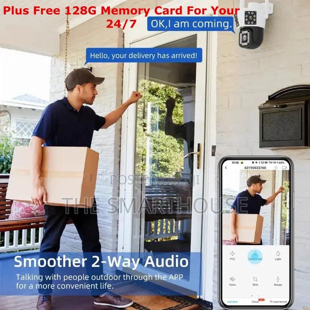 Smart Triple Lens CCTV Camera (Plus Free 128G Memory Card) photo 3