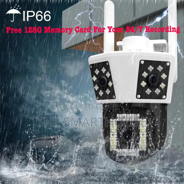 Smart Triple Lens CCTV Camera (Plus Free 128G Memory Card) photo 5