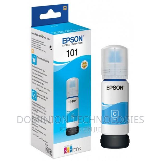 Epson 101 Original Cyan Ecotank Ink Bottle · Photo 2