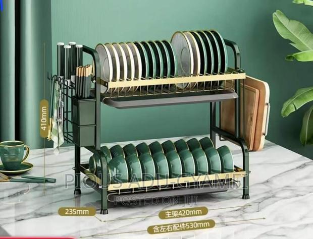 2 Layer Dish Rack · Photo 2