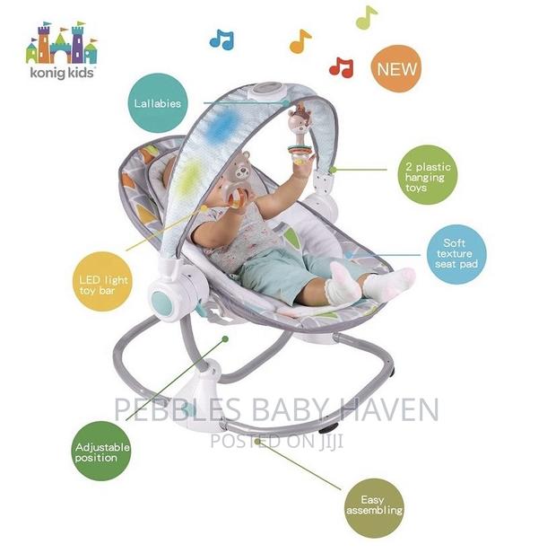 Koniq Kids Baby Bouncer With Lightup Toy Bar · Photo 2