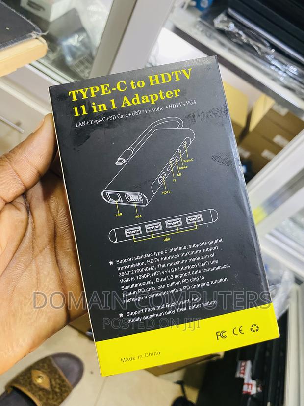 TYPC C to Multiport 11 in 1 Converter photo 3