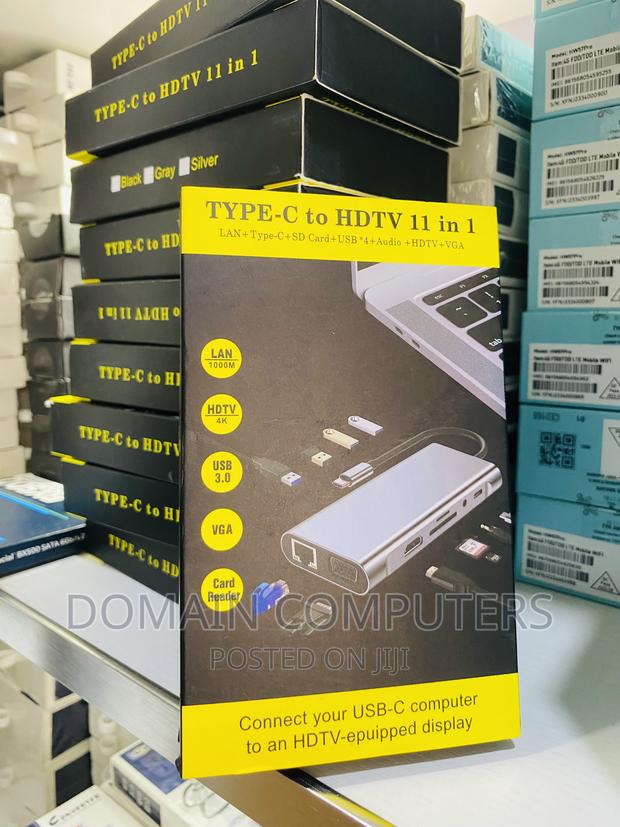 TYPC C to Multiport 11 in 1 Converter