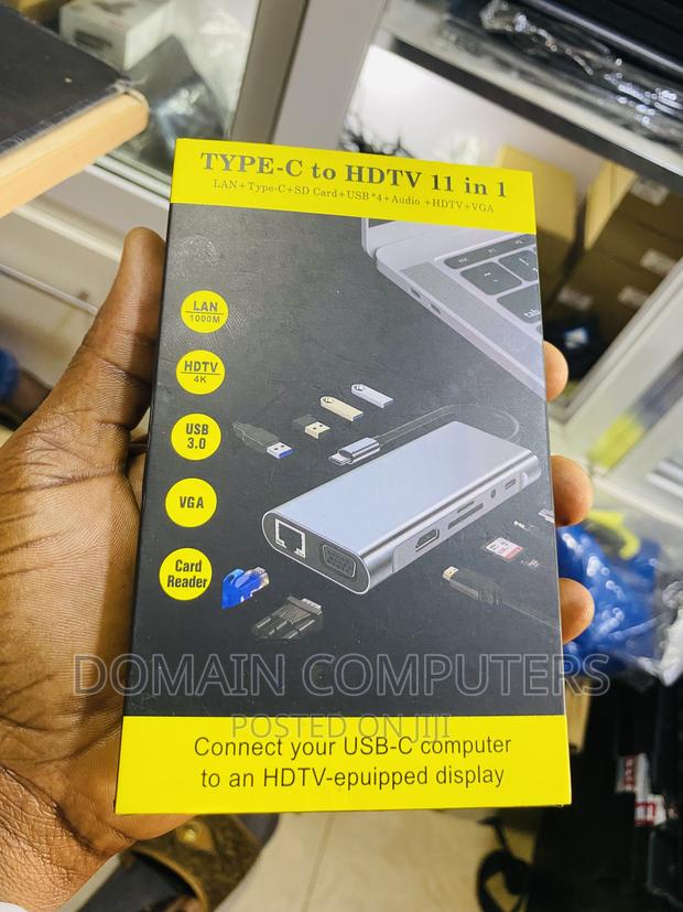 TYPC C to Multiport 11 in 1 Converter photo 2