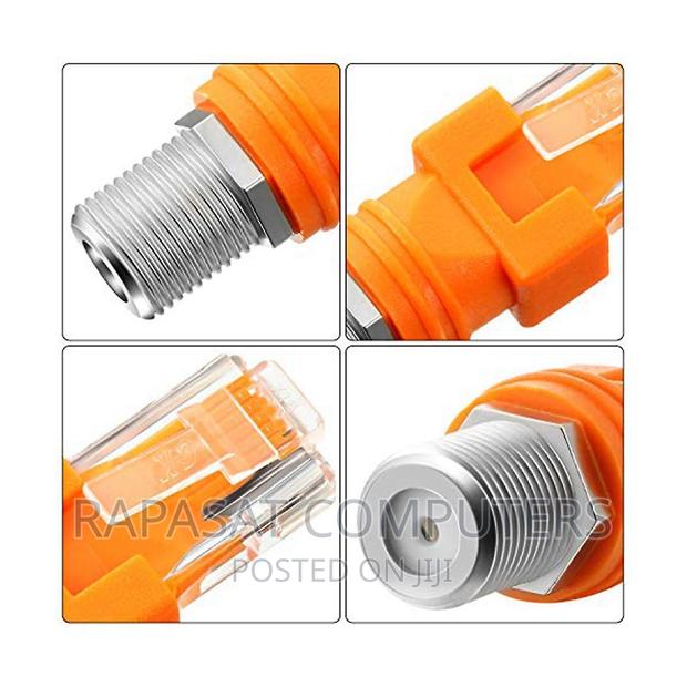 Rj45 to Rf Connector Coaxial Direct Connector · Photo 2