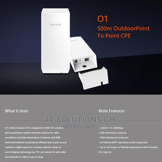 Tenda 01 Wireless 2.4ghz 8dbi Outdoor Cpe Tenda · Photo 2