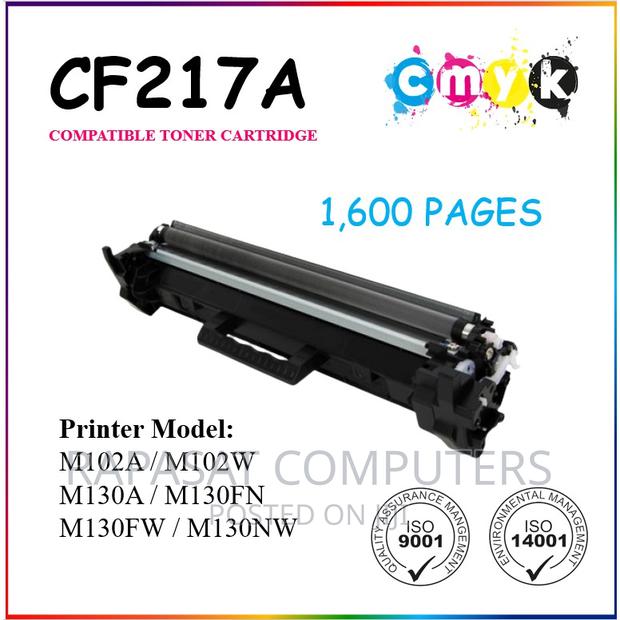 Cmyk 17A (Cf217a) HP Compatible Black Toner · Photo 2