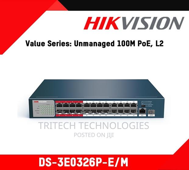 Hikvision 24port Gigabit Smart Poe Switch Ds-3e1526p-Ei/M · Photo 4