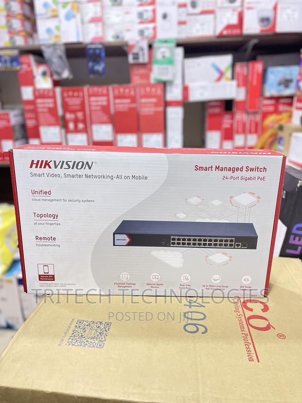 Hikvision 24port Gigabit Smart Poe Switch Ds-3e1526p-Ei/M · Photo 3