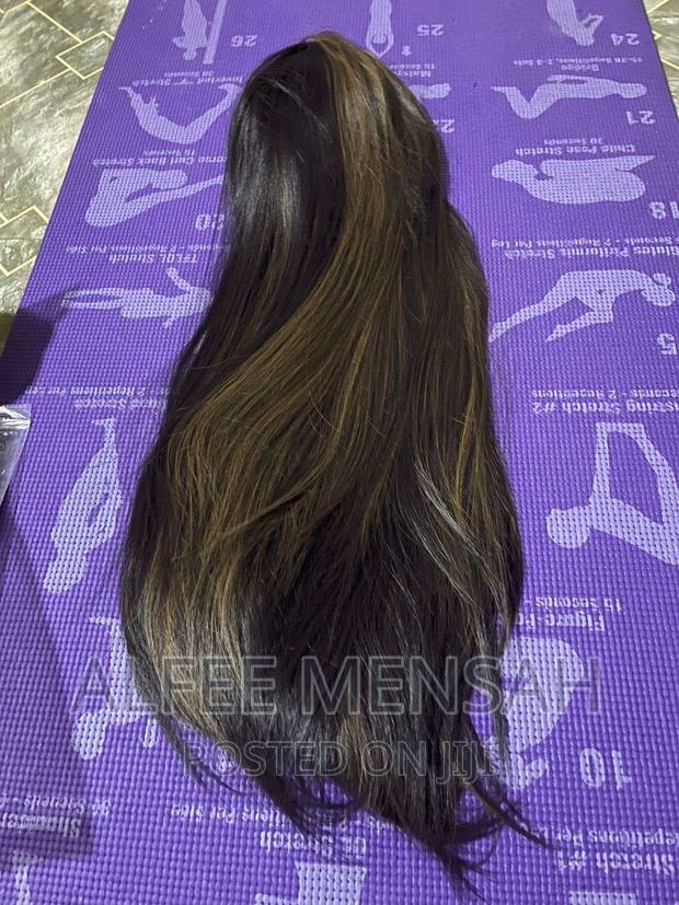 New Wig Ladies Partial Long Curly Hair Fluffy Chemical Fibe