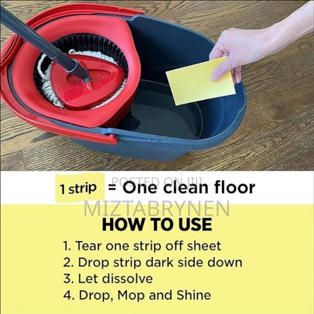 3 Pack Floor Cleaning Sheets for Mopping photo 3