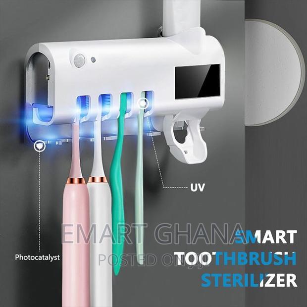 Automatic Toothpaste Dispenser, Toothbrush Holder photo 2