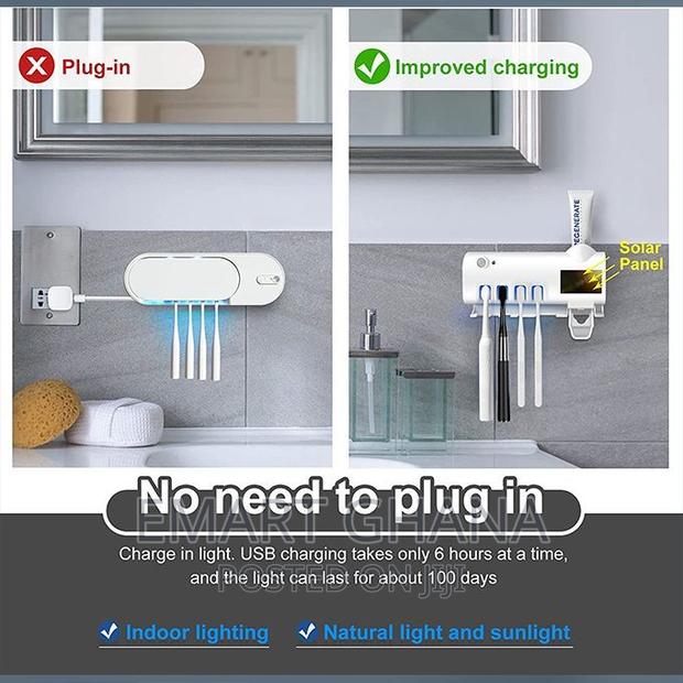 Automatic Toothpaste Dispenser, Toothbrush Holder photo 7
