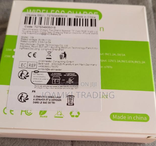 60-100w Wireless Fast Charger Pad 4 iPhones /Android Phones photo 12