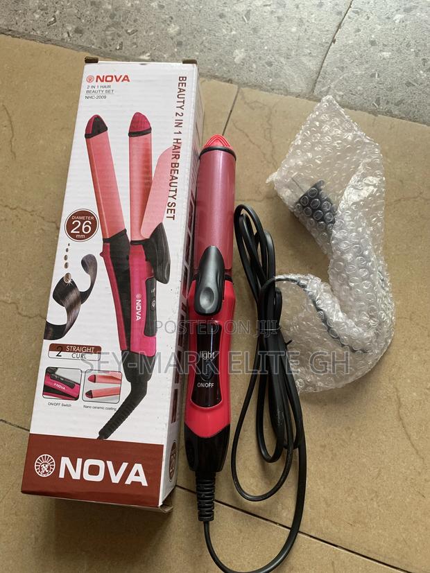 2 in 1 Nova Hair Straightener Ans Curler · Photo 3