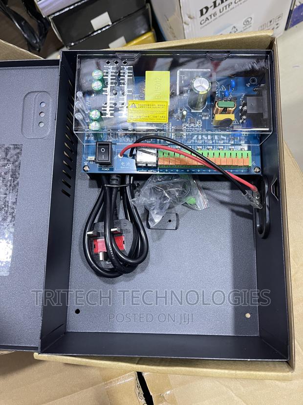 Power Supply CCTV With Backup Battery 10amps And Powercable · Photo 4