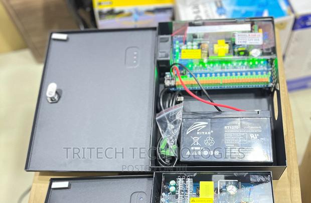 Power Supply CCTV With Backup Battery 20amps and Powercable · Photo 4