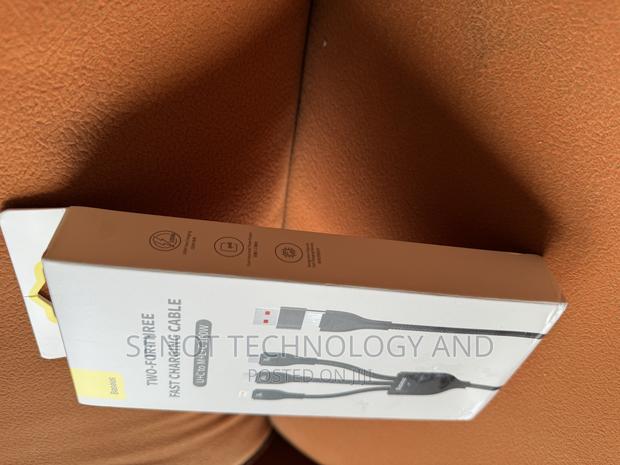 Baseus 3 in 2 USB C Cable for All Phones photo 2