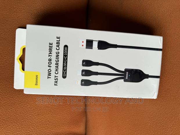Baseus 3 in 2 USB C Cable for All Phones photo 3