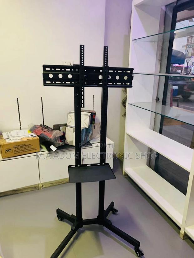 High Quality Moveable Tv Trolly for 32”-65 Inch(Black). · Photo 2