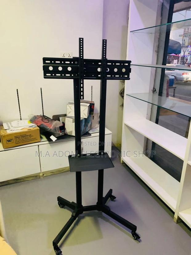 Original Moveable Tv Trolly for 32 Inch to 65 Inch(Black). · Photo 2