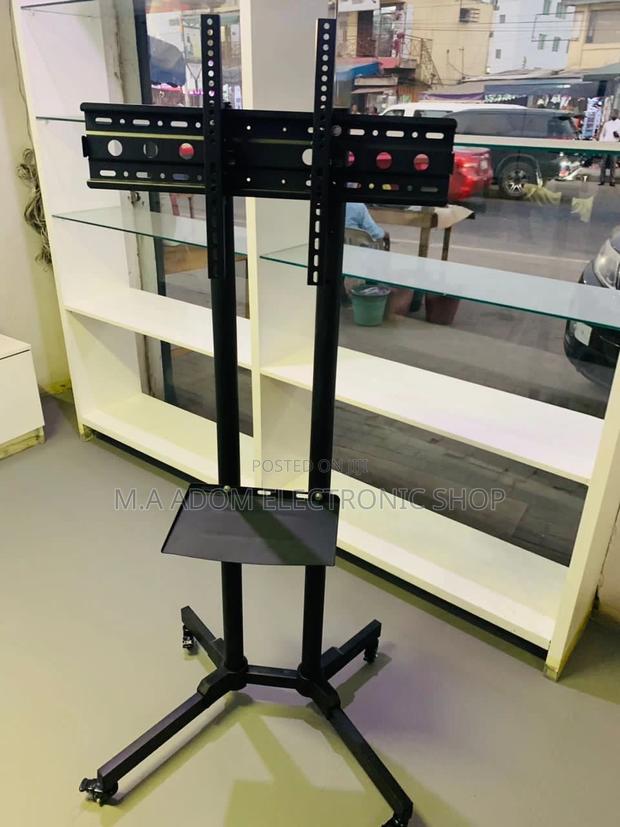 Newly in Stock Moveable Tv Trolly for 32” to 65 Inch Tv. · Photo 2