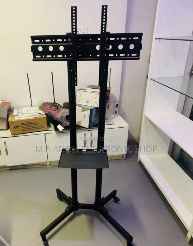 Shop Authentic Moveable Tv Trolly for 32”-65”(Black). · Photo 2