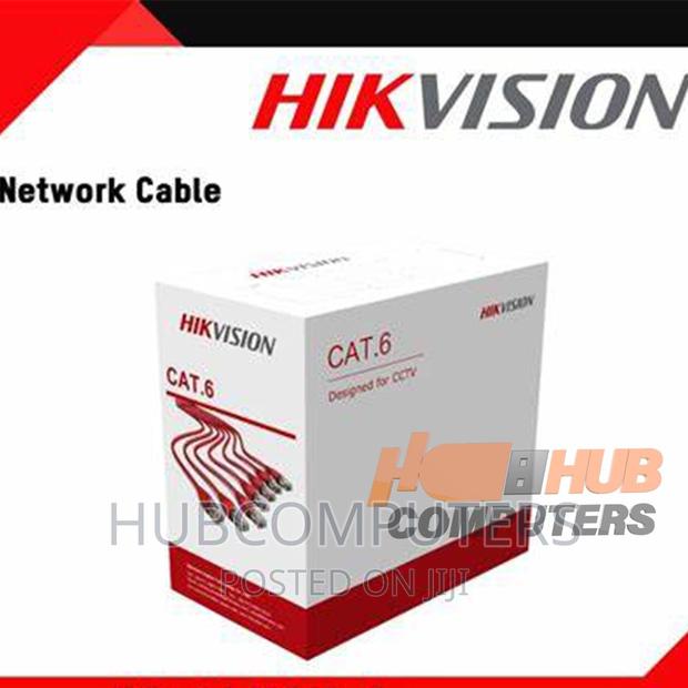Hikvision (Ds-1ln6utc0) Utp Cat 6 Full Copper Cable - 305M · Photo 2