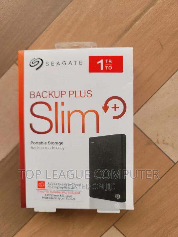 Brand New Slim 1tb Seagate External Hard Drive