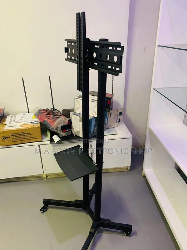 Affordable Moveable Tv Stand for 32 Inch to 65”,Black: · Photo 2