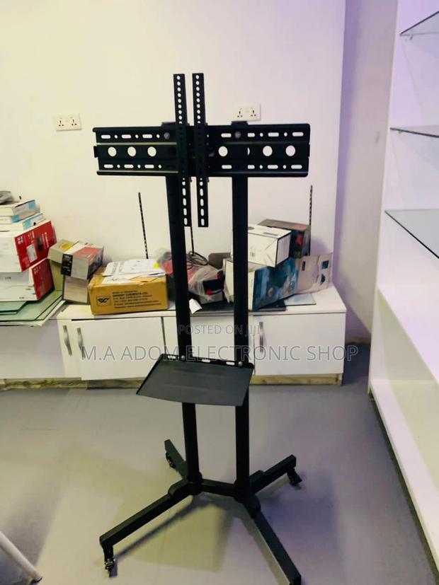 Authentic Moveable Tv Trolly for 32 Inch to 64”,Black · Photo 2