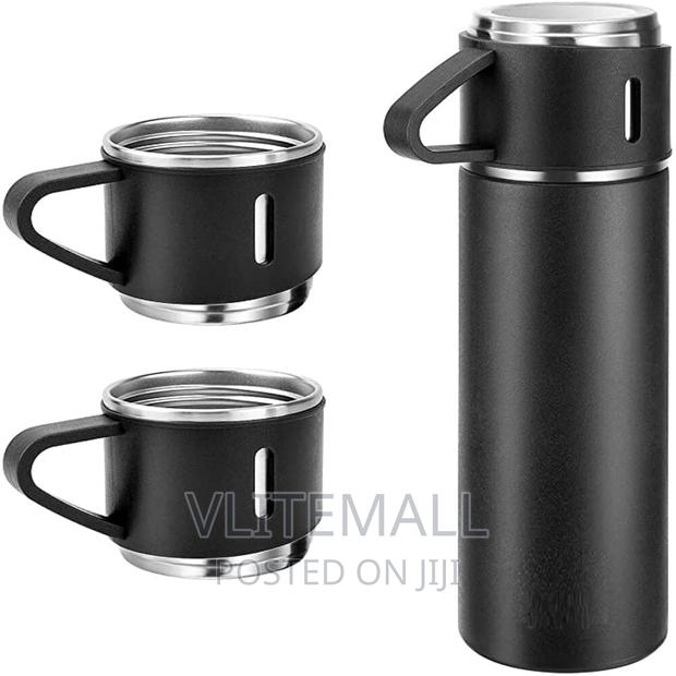 Black Vacuum Flask Set · Photo 4